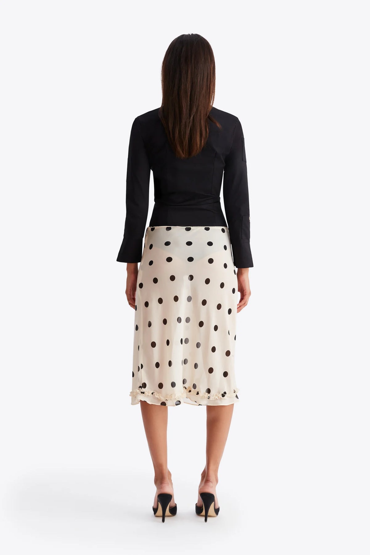 Beige Polka Dot