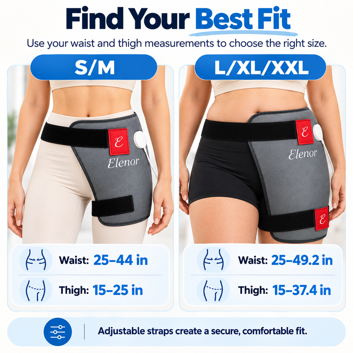 Heat + Red Light Therapy Sciatica Relief Wrap