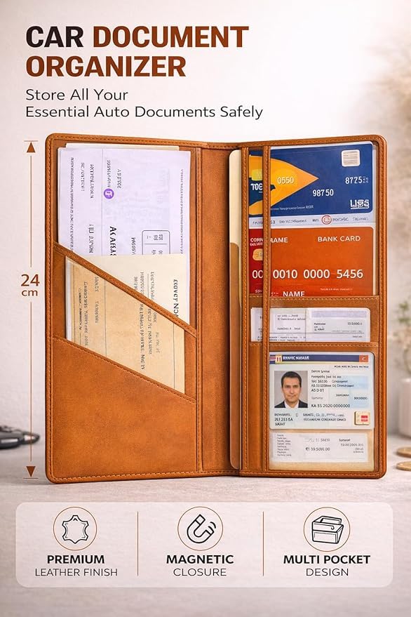 Registration and Insurance Card Holder