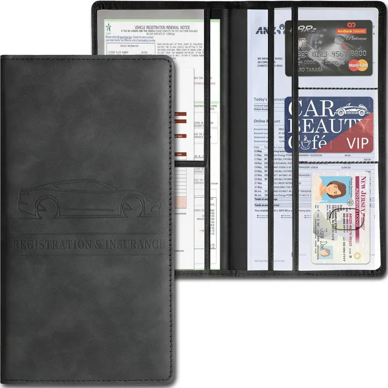 Registration and Insurance Card Holder