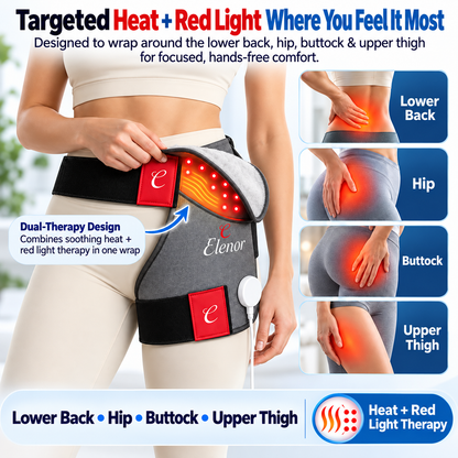 Heat + Red Light Therapy Sciatica Relief Wrap