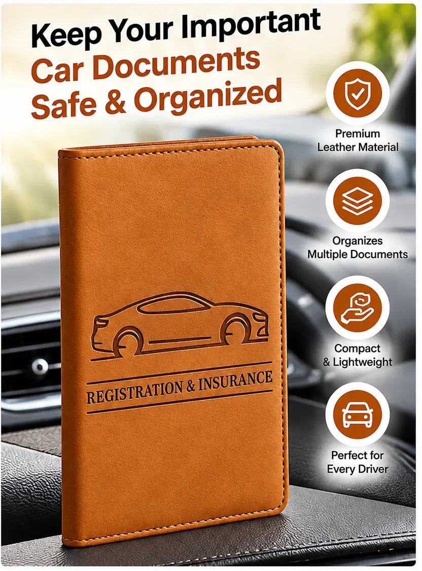 Registration and Insurance Card Holder