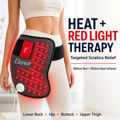 Heat + Red Light Therapy Sciatica Relief Wrap